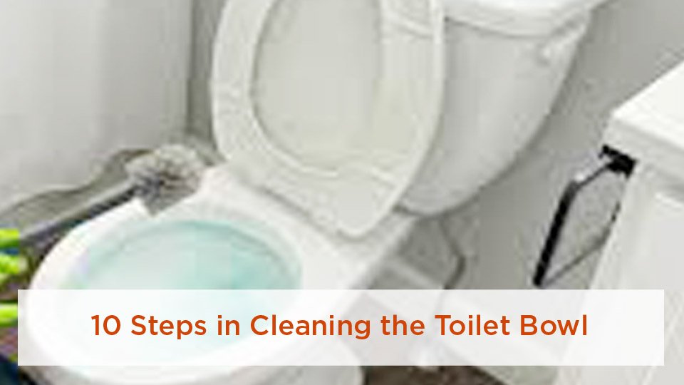 10 Steps in Cleaning the Toilet Bowl – Easy Guide