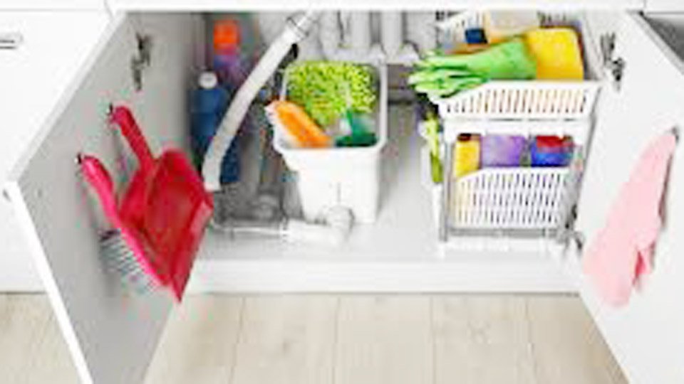 Where to Store Cleaning Supplies in the Kitchen