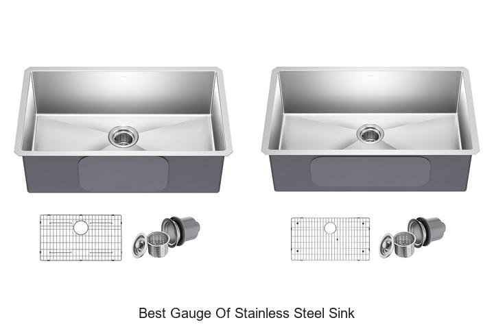 best gauge of stainless steel sink