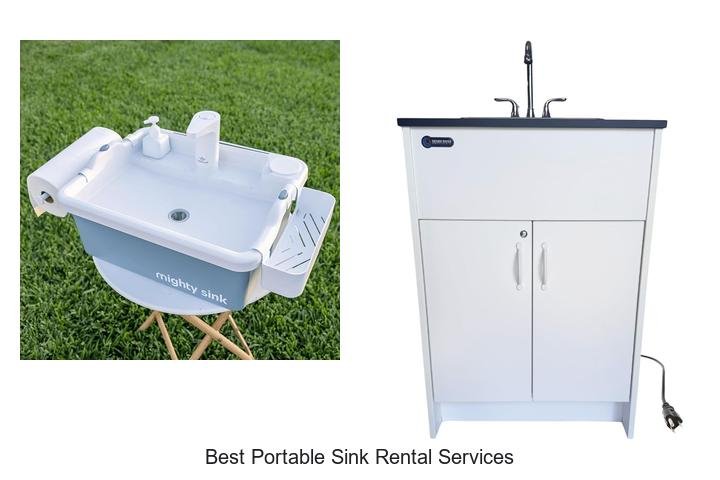 best portable sink rental services