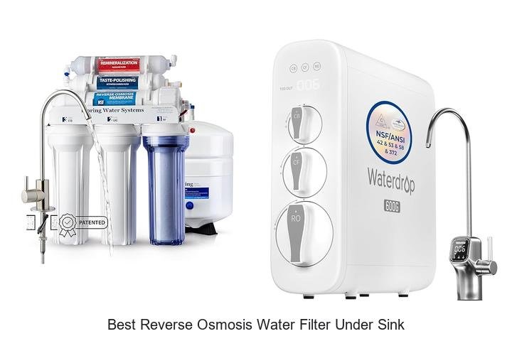 best reverse osmosis water filter under sink