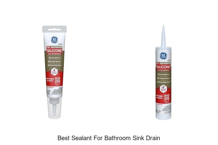 best sealant for bathroom sink drain