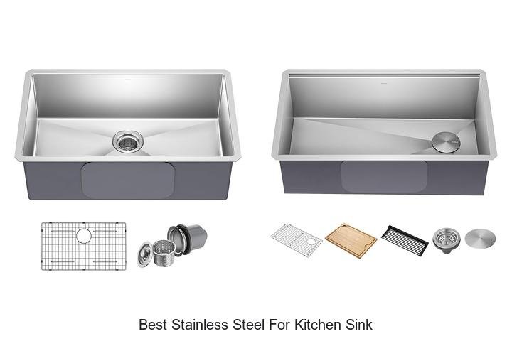 best stainless steel for kitchen sink