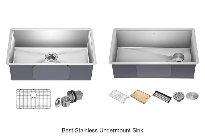 best stainless undermount sink