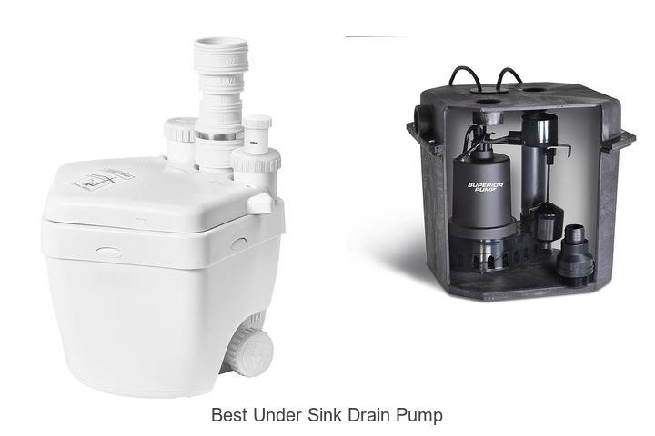 best under sink drain pump