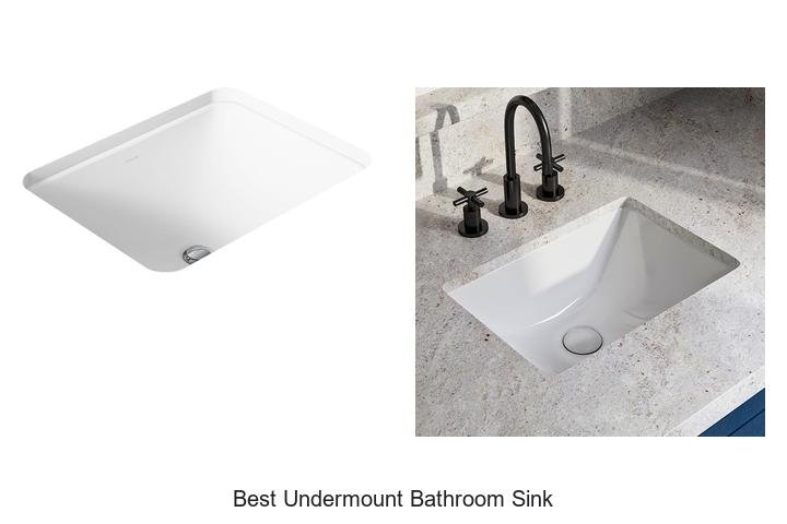 best undermount bathroom sink