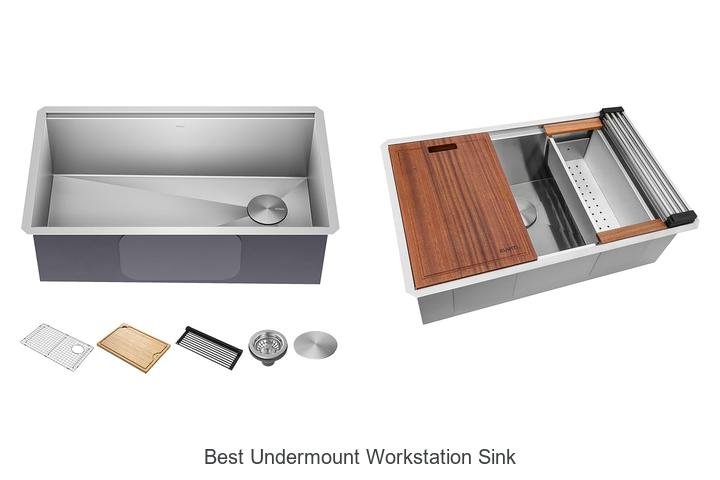 best undermount workstation sink