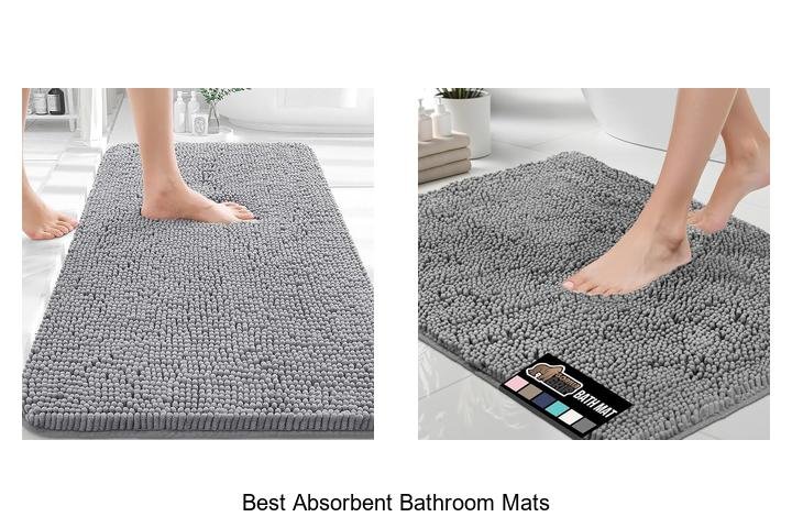 best absorbent bathroom mats