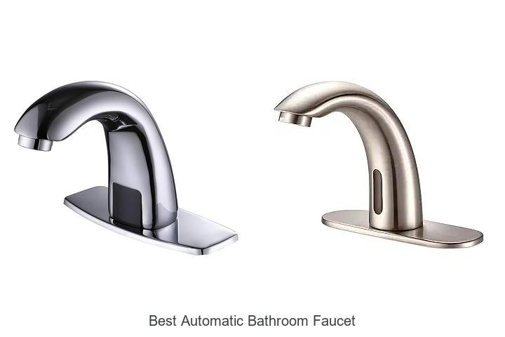 best automatic bathroom faucet