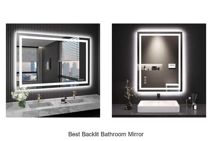 best backlit bathroom mirror