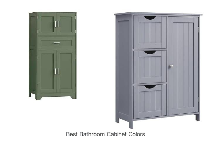best bathroom cabinet colors