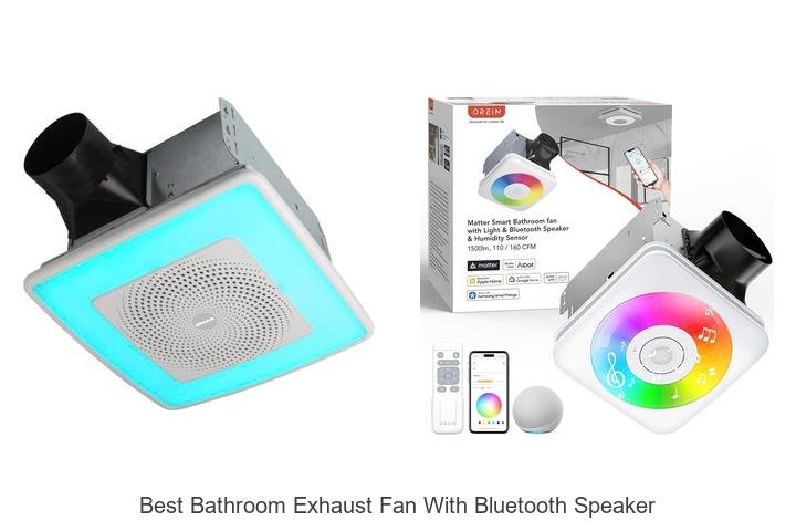 best bathroom exhaust fan with bluetooth speaker