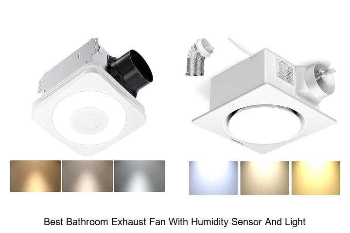 best bathroom exhaust fan with humidity sensor and light