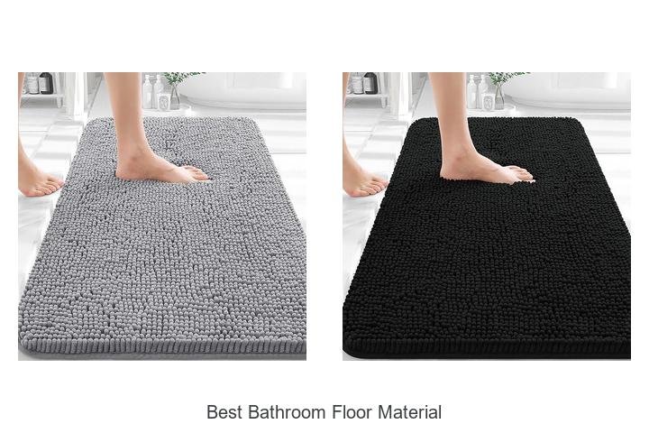 best bathroom floor material