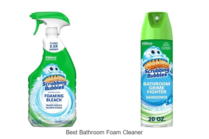 best bathroom foam cleaner