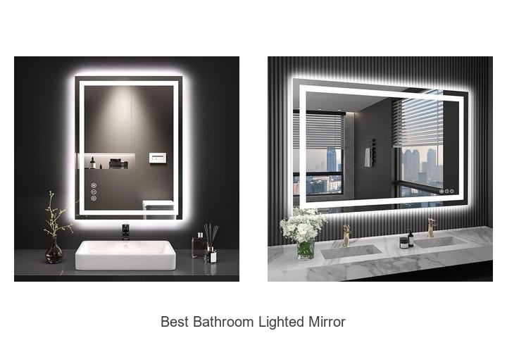 best bathroom lighted mirror