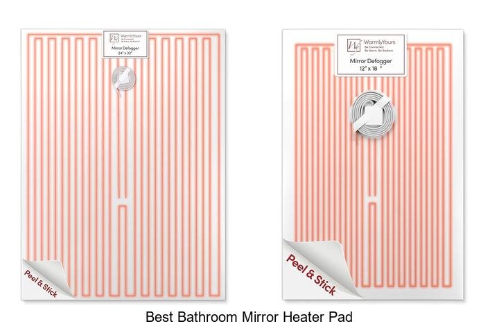 best bathroom mirror heater pad