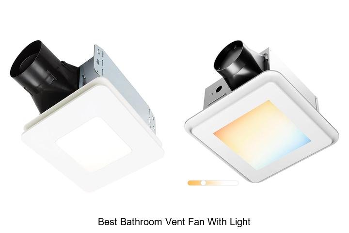 best bathroom vent fan with light