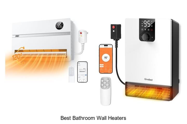 best bathroom wall heaters