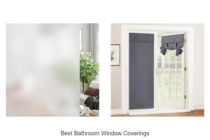 best bathroom window coverings