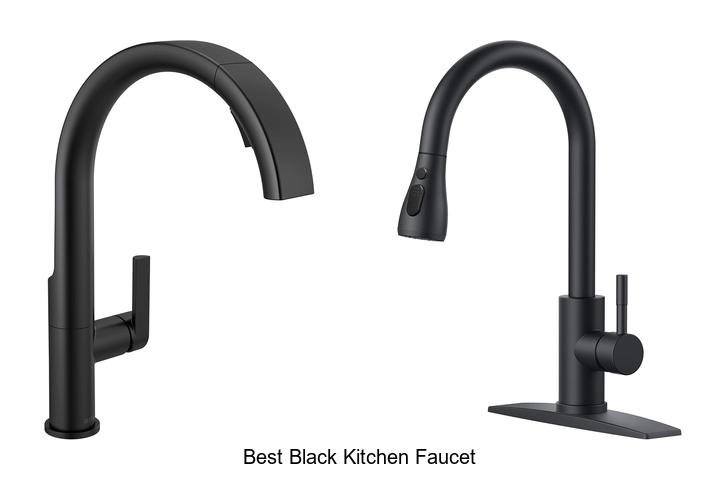 best black kitchen faucet