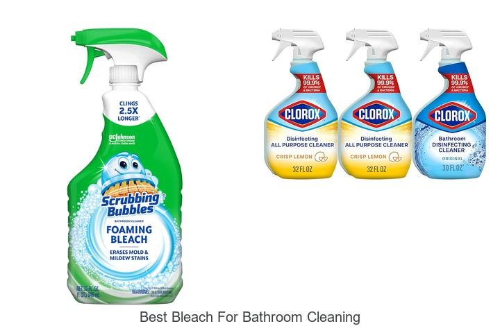 best bleach for bathroom cleaning