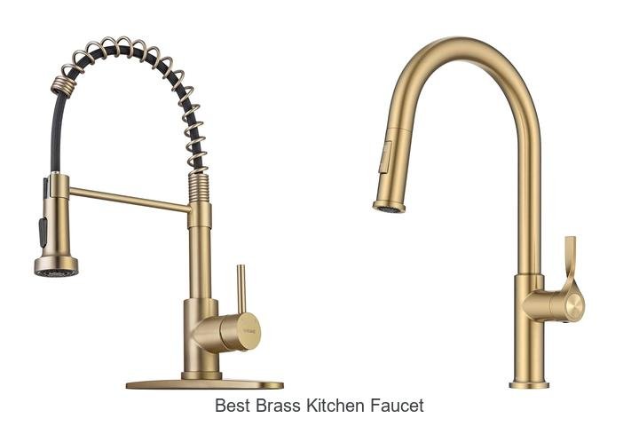 best brass kitchen faucet