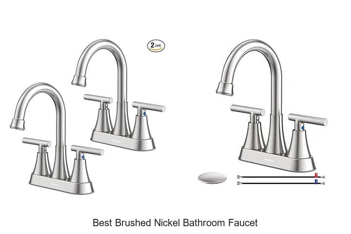 best brushed nickel bathroom faucet