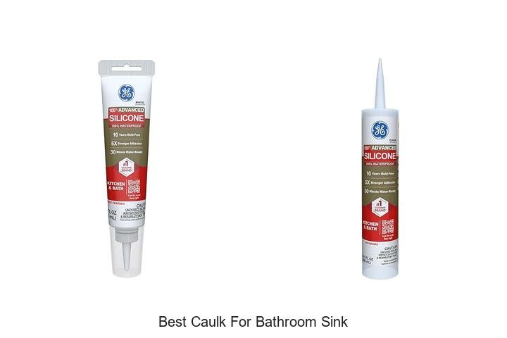 best caulk for bathroom sink