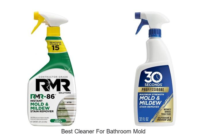 best cleaner for bathroom mold