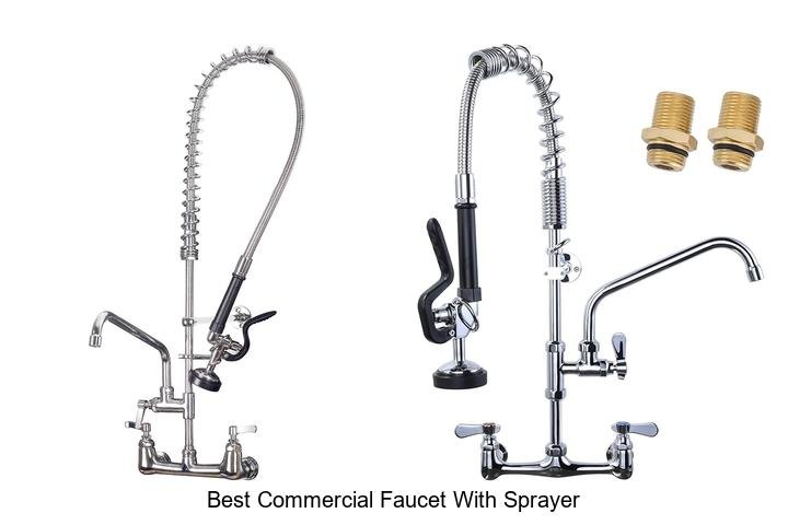 best commercial faucet with sprayer