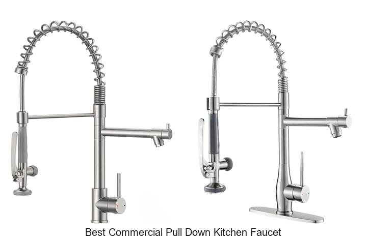 best commercial pull down kitchen faucet