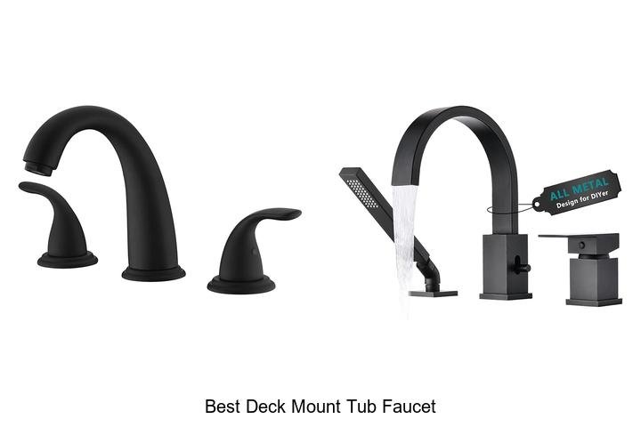best deck mount tub faucet