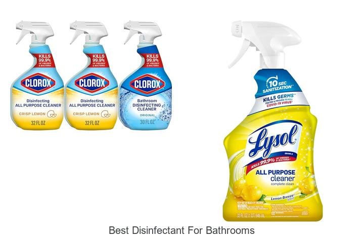 best disinfectant for bathrooms