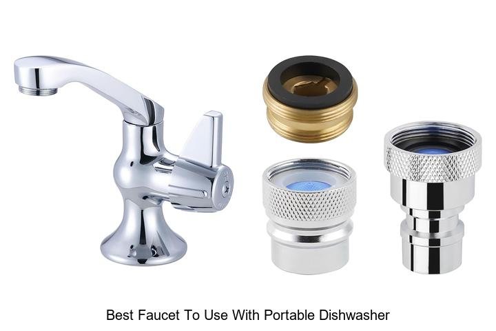 best faucet to use with portable dishwasher