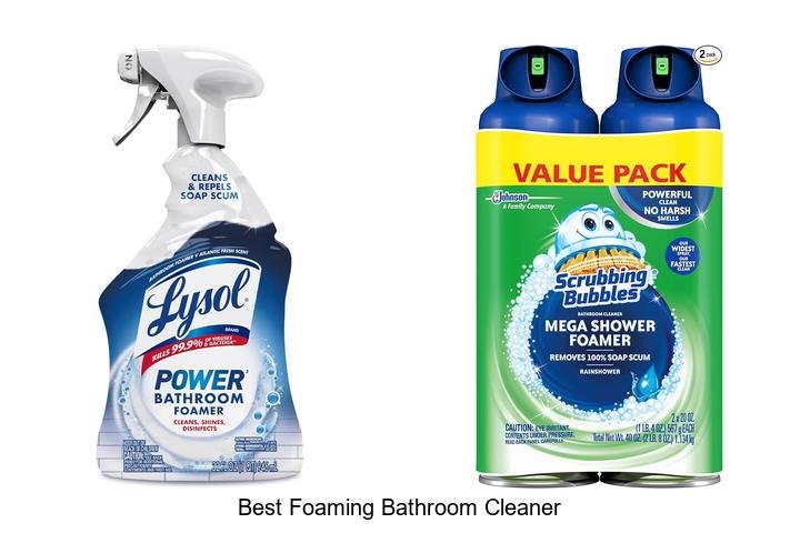 best foaming bathroom cleaner
