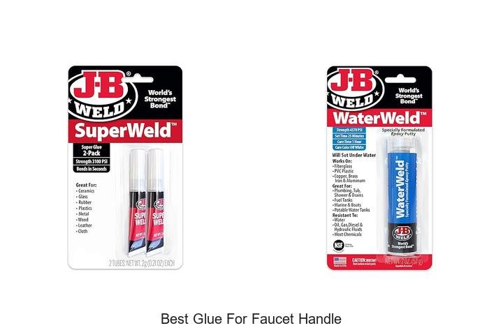 best glue for faucet handle