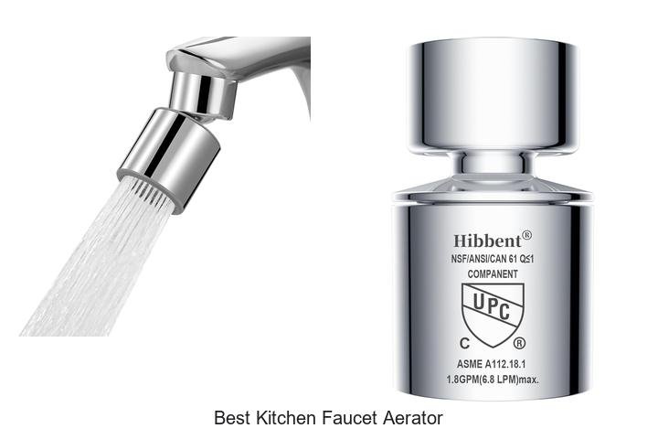 best kitchen faucet aerator