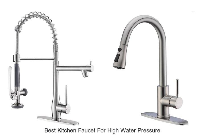 best kitchen faucet for high water pressure