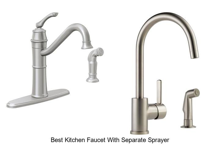 best kitchen faucet with separate sprayer