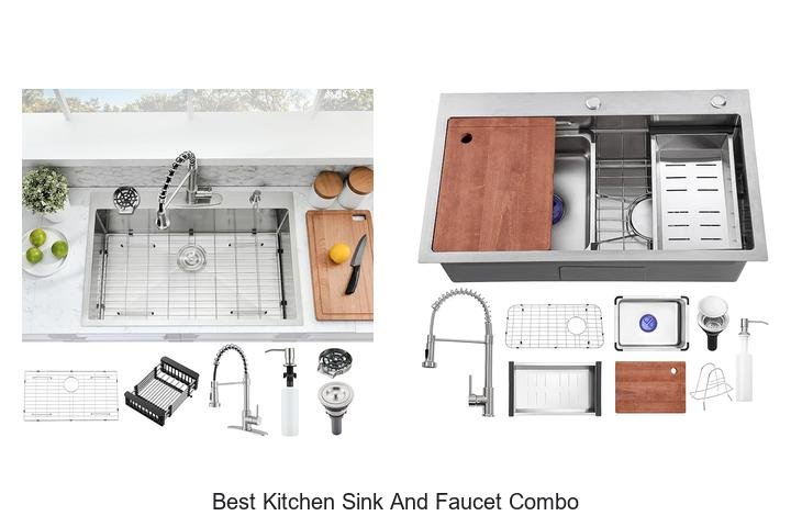 best kitchen sink and faucet combo