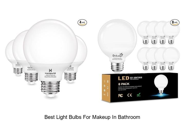 best light bulbs for makeup in bathroom
