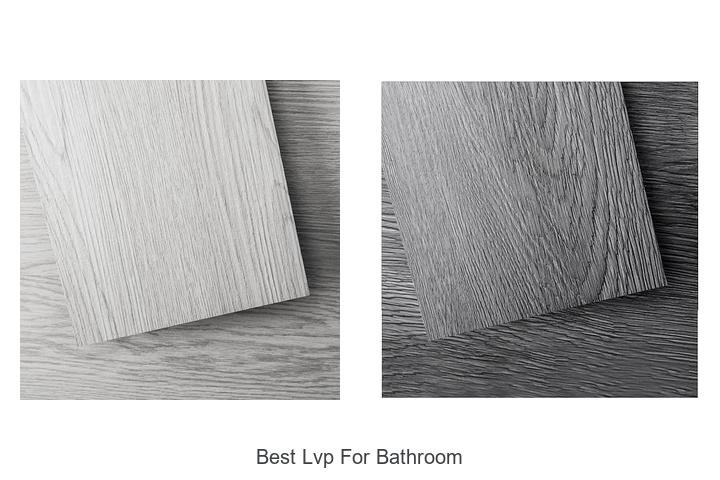 best lvp for bathroom