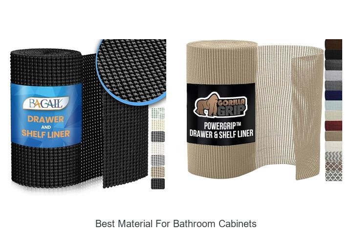 best material for bathroom cabinets