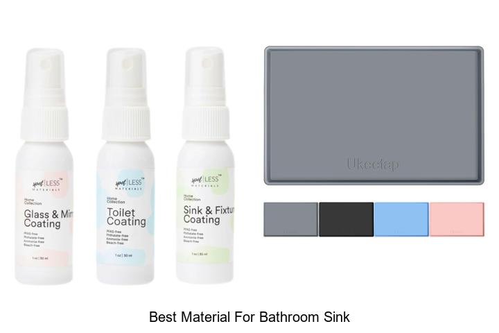 best material for bathroom sink