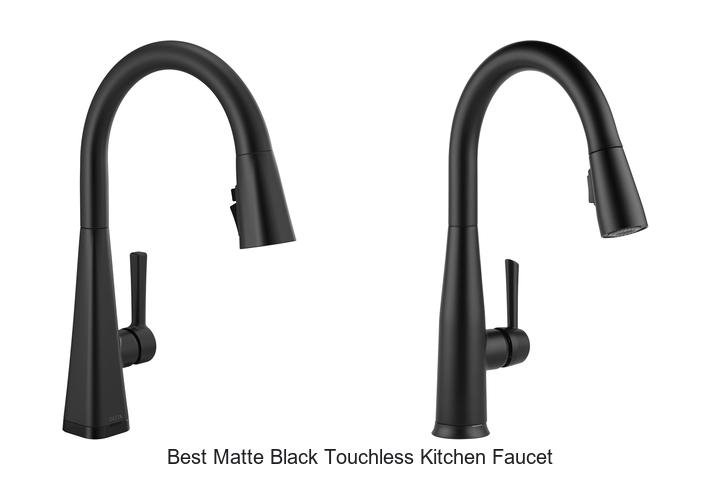 best matte black touchless kitchen faucet