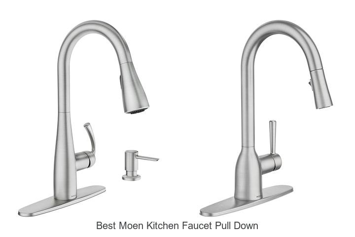 best moen kitchen faucet pull down