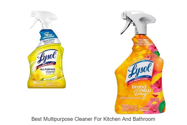 best multipurpose cleaner for kitchen and bathroom