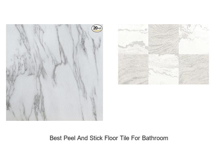 best peel and stick floor tile for bathroom