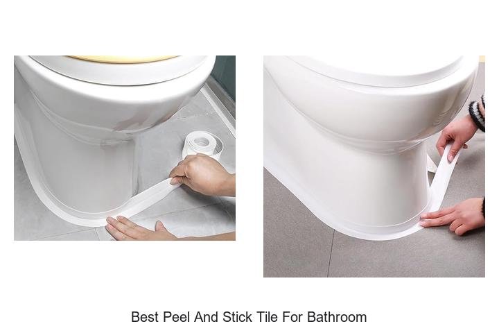 best peel and stick tile for bathroom